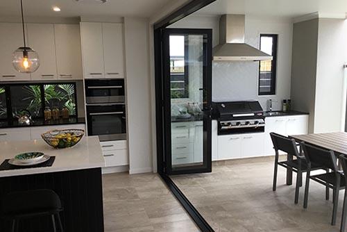 new outdoor Afresco kitchen cabinetry