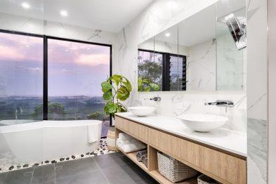 open bathroom vanity kawana